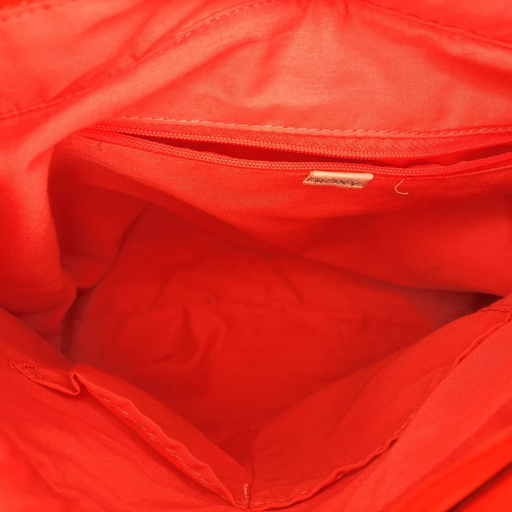 Roxy Red Womens Satchel Crossbody Purse Work/ School Bag Adjustable Straps